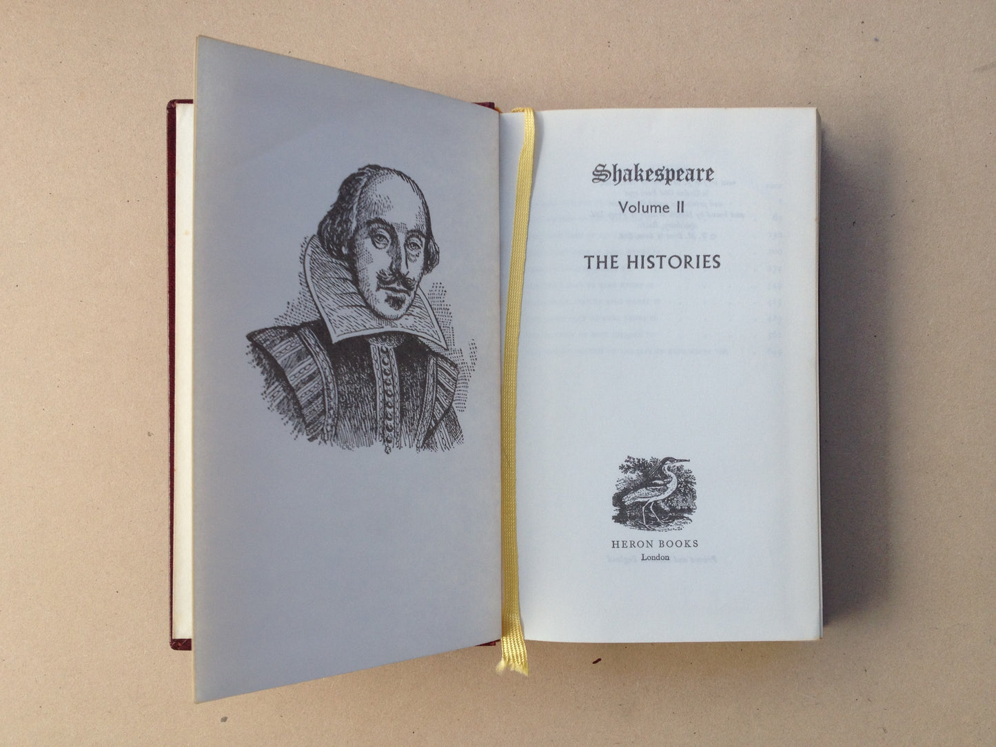 Shakespeare The Complete Works Volume II The Histories by Heron Books London