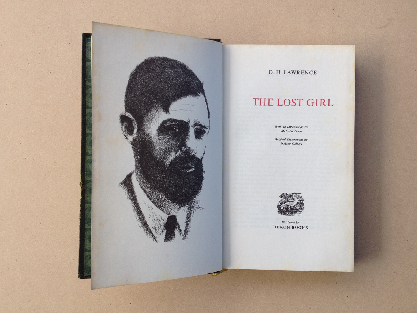 DH Lawrence Complete Works The Lost Girl by Heron Books London