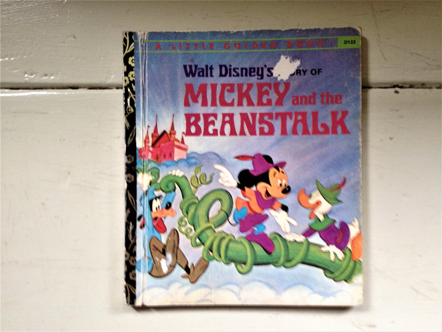 a Little Golden Book Mickey and the Beanstalk