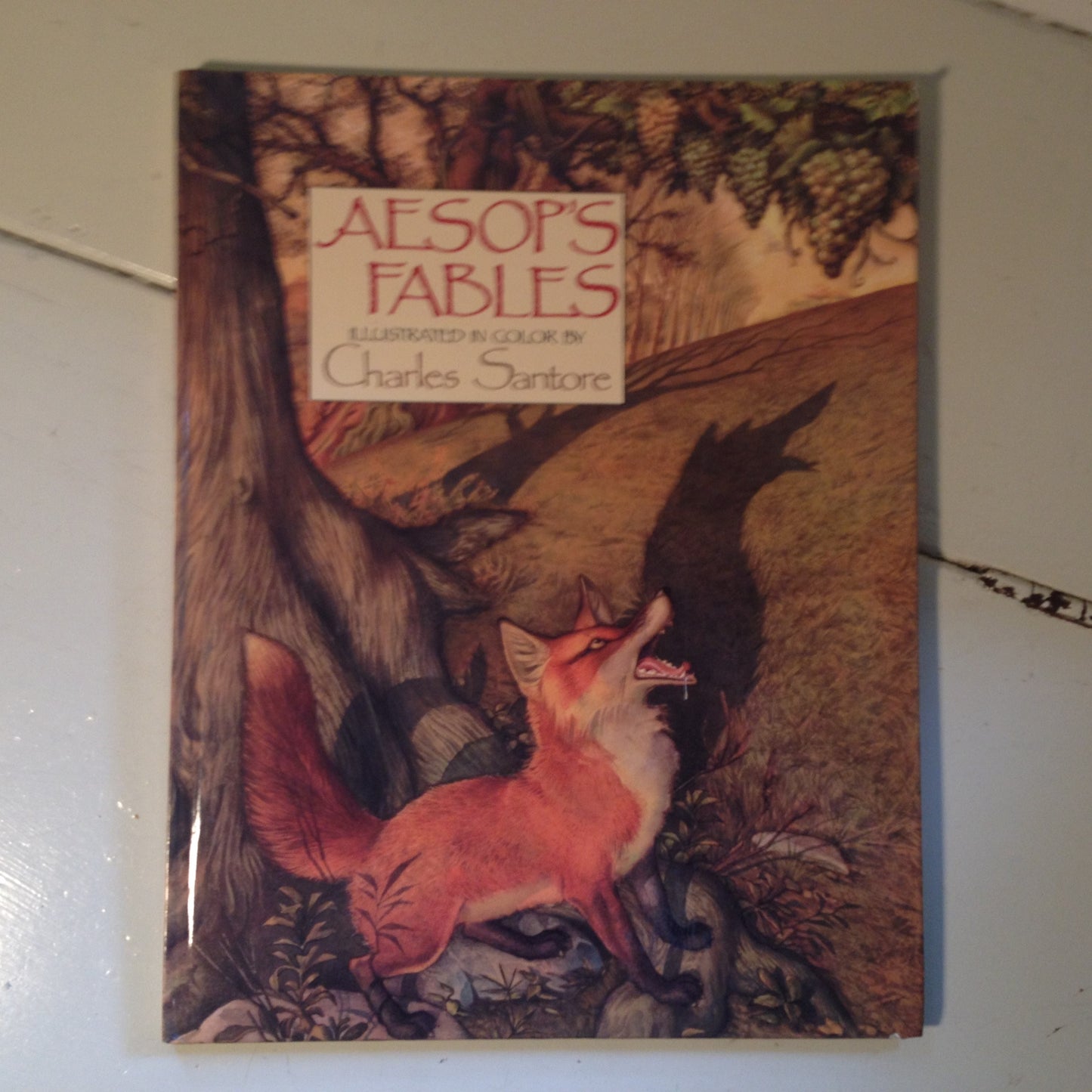 Aesop's Fables Illustrated in Color By Charles Santore
