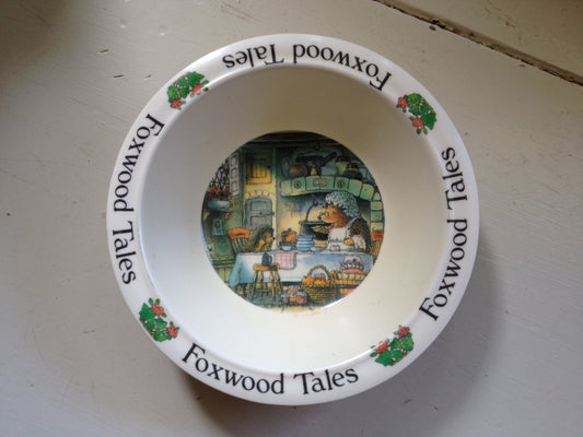Foxwood Tales The Echidna Family Melamine Bowl