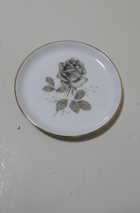 Furstenberg Rose Plate 02712