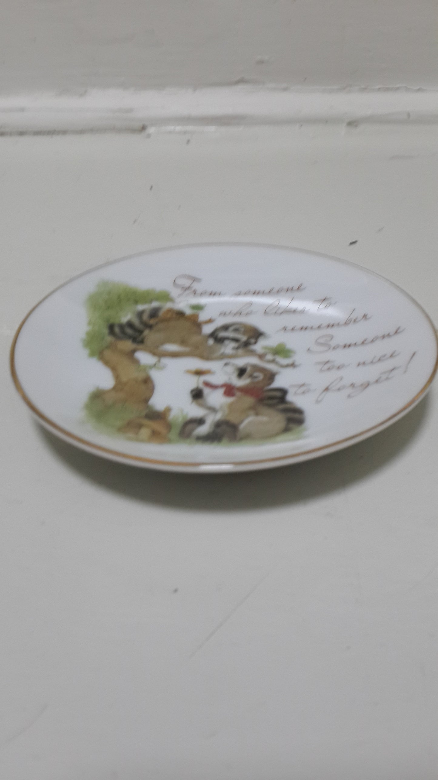 Lasting Treasures Plate "From Someone"